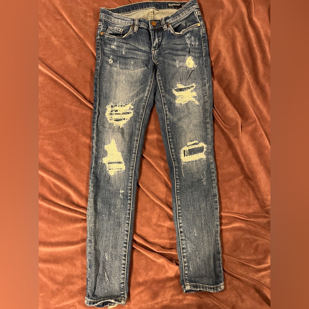 Distressed skinny jeans BLANKNYC
